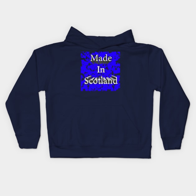 Made In Scotland Kids Hoodie by tommysphotos